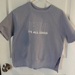 H&M Light Blue/Gray Top